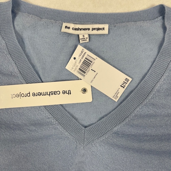 The Cashmere Project Light Blue Oversize Sweater - Size S - NEW. - Picture 9 of 13